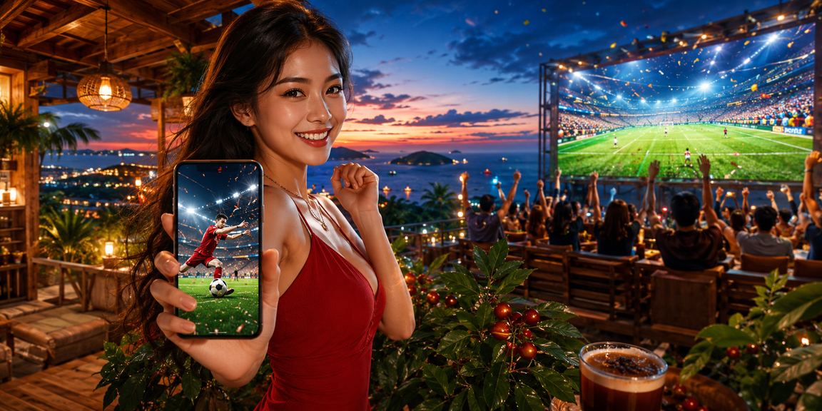 Người dùng Việt Nam trải nghiệm casino trên điện thoại bên ly cà phê
